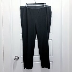Eileen Fisher Black Stretch Pant Size XL